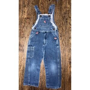 Vintage/Y2K Pierre Cardin flower overalls 2/3t